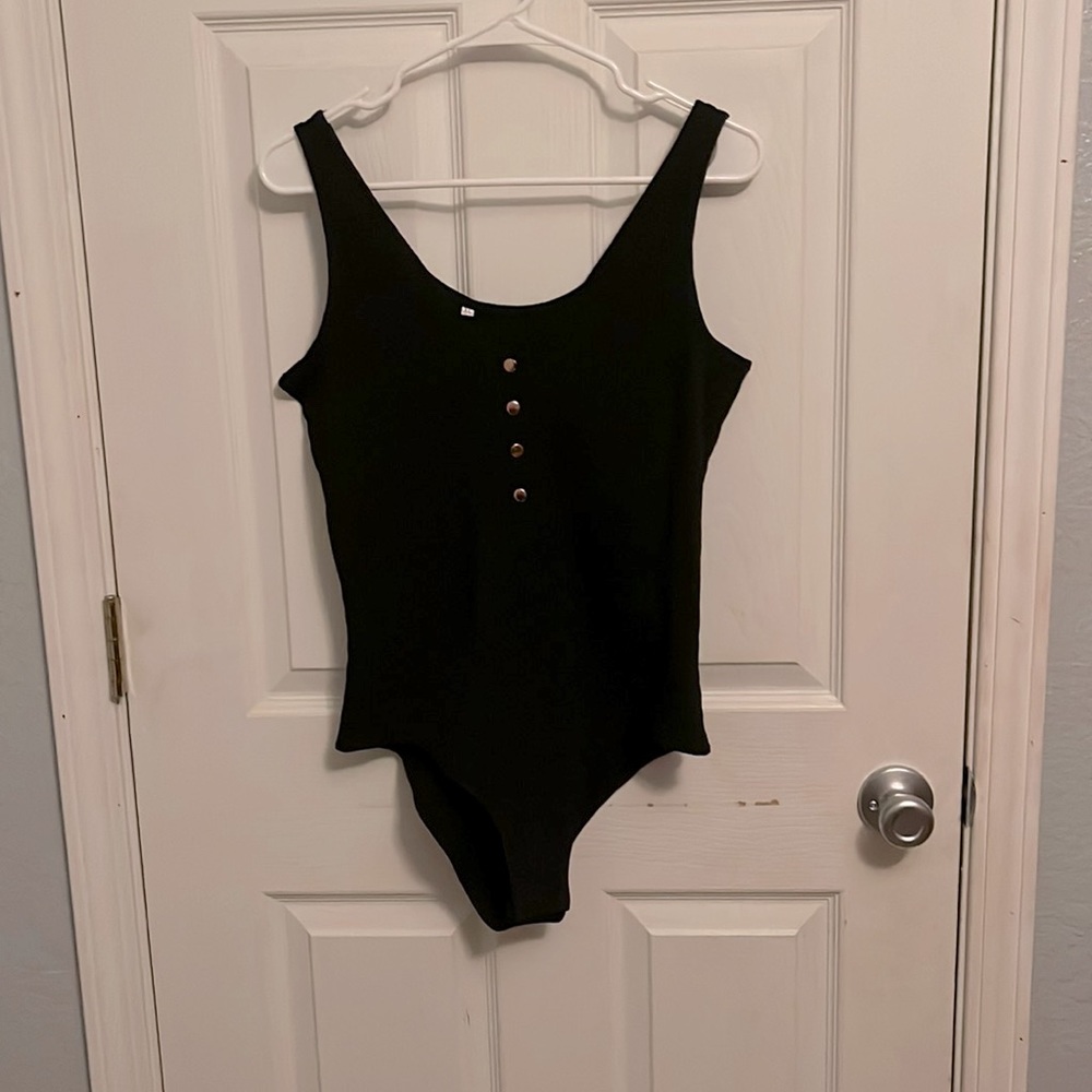 Xl body suit black